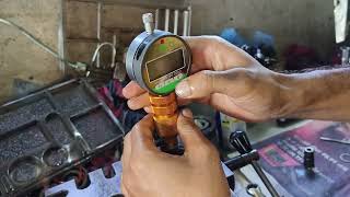 0445110658 NUMBER BS4 INJECTOR REPAIR WITH AIR GAP SETTING AND STROCK TESTING HUNTING NAHI HOGA