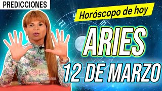 ALGO SUCEDE HOY 😱 ⚡️MHONI VIDENTE 🔮 Horóscopo de hoy ARIES 12 DE MARZO  2022 🌟🌷Horóscopo diario