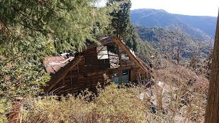 和田峠近くの登山道脇に在るポツンと廃屋？を見に行く　相模原市緑区佐野川