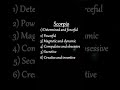 Scorpio zodiac sign secrets || all zodiac signs characteristics and traits