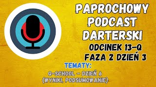 Paprochowy Podcast Darterski #13 Q-School - Faza 2, Dzień 3. Wyniki, podsumowanie walki o kartę PDC.