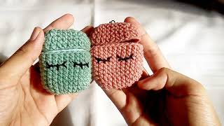 Airpods Cover | Crochet Tutorial | Merajut tempat Airpods mini