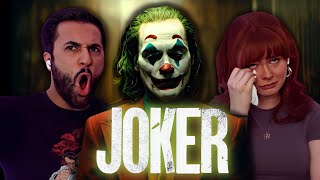 JOKER *So Much CRYING* | MOVIE REACTION | Girlfriends First Time Watching!!
