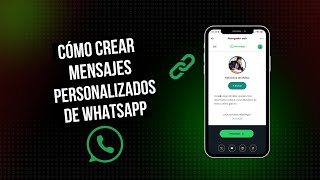 Cómo crear mensajes personalizados en WhatsApp | Link para WhatsApp - ¡SÚPER FÁCIL!