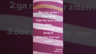 Tips voor groep 7