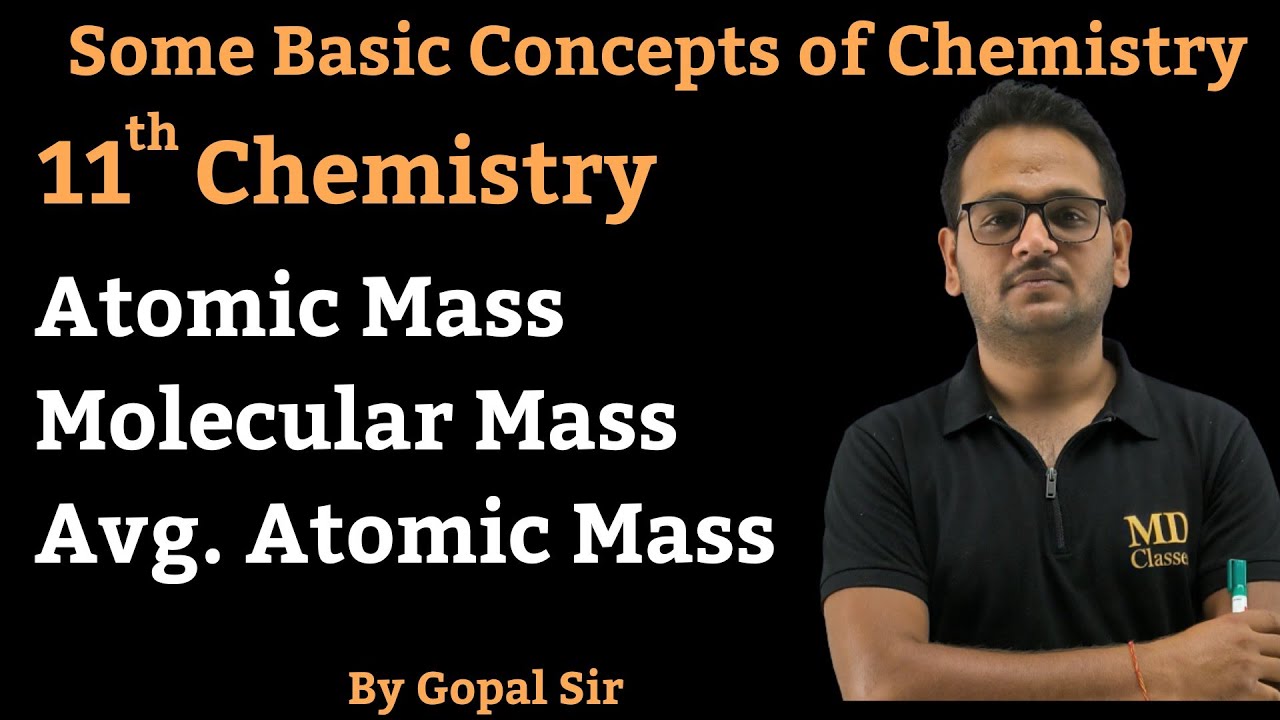 Atomic Mass//molecular Mass//average Atomic Mass Class 11/Some Basic ...