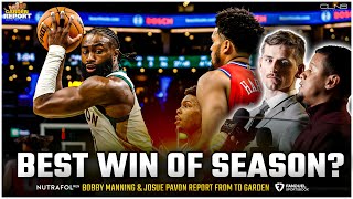 Was Celtics Win vs Sixers Their BEST One This Season? | Garden Report After Hours
