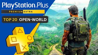 Top 20 Open World Games on PlayStation Plus Extra \u0026 Premium | 2025