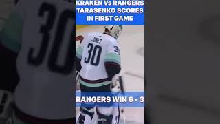 NHL Kraken Vs Rangers Highlights. Tarasenko Scores in First Game With Rangers. Rangers Win 6-3