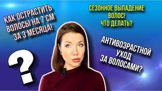 Выпадение волос/Как отрастить быстро длину?