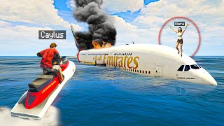 I SAVED My GIRLFRIEND From A PLANE CRASH In GTA 5 RP..