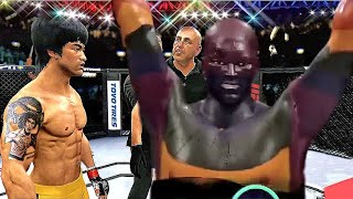 UFC 4 | Bruce Lee vs. Pop it - EA sports UFC 4 - CPU vs CPU