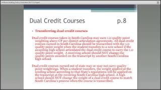 Uniform Grading Policy Overview March 2017