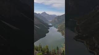 Hiking in the Alps of Austria - Brilliant view of Lake Plansee #shorts