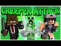 MINECRAFT CREEPER ATTACK! | Minigame w/ JeromeASF