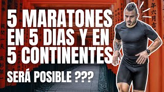 5 MARATONES EN 5 DÍAS EN 5 CONTINENTES | Valentí Sanjuan