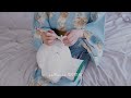 asmr 竹と梵天の耳かき、時々耳ふー 囁き 耳介