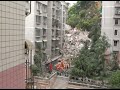 Nine-story Building Collapses in Southwest China, Casualties Unknown