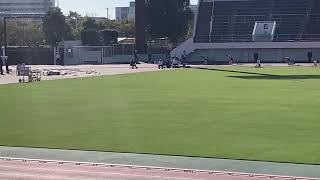 第７４回江戸川区区民総合体育祭秋季陸上競技大会　中学生男子２００ｍ　カリック