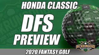 Honda Classic \u0026 DFS Open | DFS Preview \u0026 Picks 2020