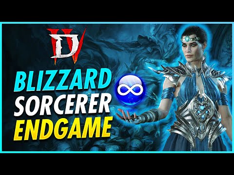 BEST S5 Starter Sorcerer Build Endgame Blizzard Guide Pit 100+ Diablo 4 Season 5