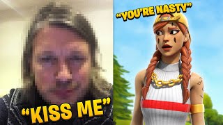 Catching a Predator on Fortnite with a Voice Changer... (Confronted)