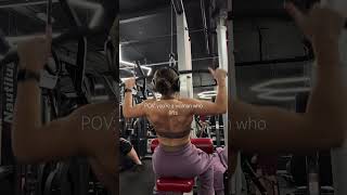 POV: YOU’RE A WOMAN WHO LIFTS #gym #motivation