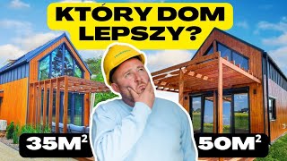 IDEALNY DOM 35m2 i DOM 50m2 który lepszy? DZIŚ odkrywam karty! WIELKI POJEDYNEK DOMÓW na zgłoszenie