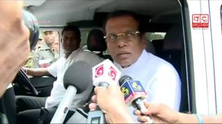 President visits Aranayaka landslide site