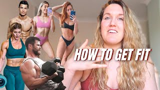 BEGINNERS guide for GETTING FIT an easy 5 step guide