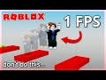 Can you play Roblox at 1 FPS?