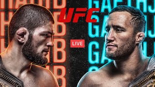 UFC 254 – KHABIB VS GAETHJE LIVE STREAM - OMG Khabib Nurmagomedov Announce Retirement