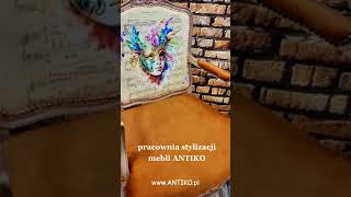 Fotel dekoracyjny ludwikowski.  Pracownia stylizacji mebli @antiko4488