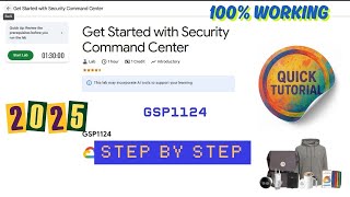 Get Started with Security Command Center|| GSP1124|| #qwiklabs #arcade