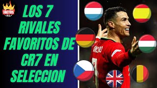 🚨7 SELECCIONES A LAS QUE CRISTIANO RONALDO LE HA MARCADO MÁS GOLES🔥