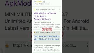 mini militia hack download APK file 👇👇🙏👇https://apkmodget.com/games/mini-militia-mod-apk💯💯💯💯💯