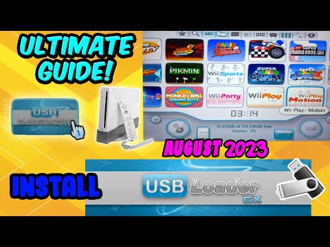 FULL GUIDE on How to Play Games on Wii (USB Loader GX Tutorial Works 2024)