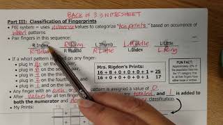 How to do Primary Classification of FP