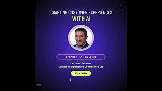 Upcoming Webinar - Crafting Customer Experiences with AI #shorts #trending
