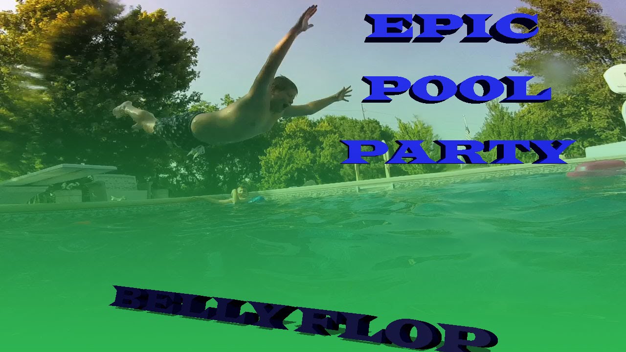 Epic Pool Party Gone Wrong Bellyflop Youtube