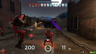 TF2 MVM ghost town wave 666 speed run any%  18:31.767 (Soldier POV)