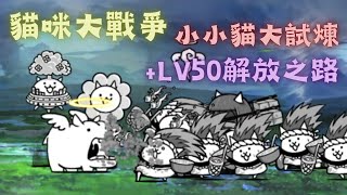 [貓咪大戰爭]小小貓大試煉 +LV50解放之路