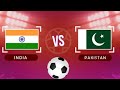 India (w) vs Pakistan (w)  live football match today - SAFF Women's Championship 