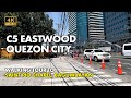 C5 EASTWOOD and SAINT PIO CHAPEL IN BAGUMBAYAN, QC PHILIPPINES Walking Tour in 4K | OSWoL Adventures