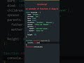 An example of JavaScript functions and objects | pass an object to a function