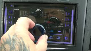 JVC KW-R935BTS Installed In A 2011 Nissan Rogue