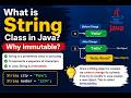 String | Interview Questions & Answers | Java String Class Explained with Heap and SCP memory