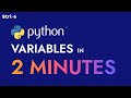 Coding For Kids | Python Variables in 2 Minutes
