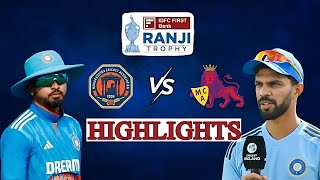 Maharashtra vs Mumbai Ranji Trophy 2024 Highlights ! Ranji Trophy highlights !