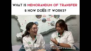 DPS Tutorial EP 2 - What is Memorandum of Transfer (MOT)?